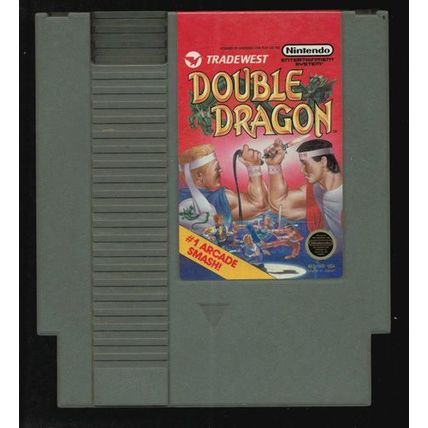 1985 Double Dragon NES Nintendo Game FREE Shipping