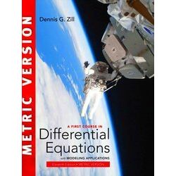 A First Course in Differential Equations with Modeling Applications, Internation