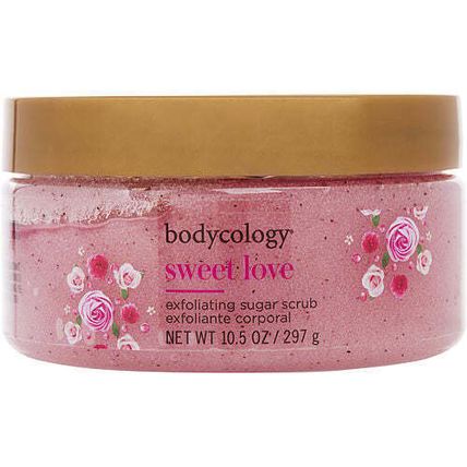 BODYCOLOGY SWEET LOVE by Bodycology EXFOLIATING SUGAR SCRUB 10.5 OZ For WOMEN