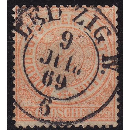 GERMANY Norddeutsch [1869] MiNr 0015 ( O/used ) [02]