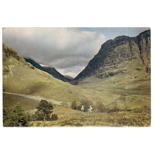 GLENCOE, Argyll unused postcard J.Arthur Dixon 3866 =