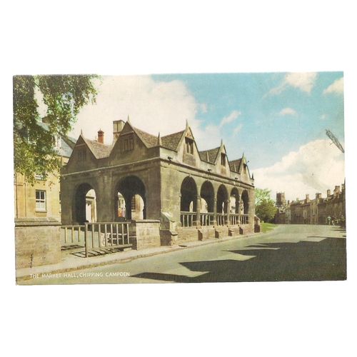 MARKET HALL, CHIPPING CAMPDEN, Gloucestershire unused postcard J Salmon =