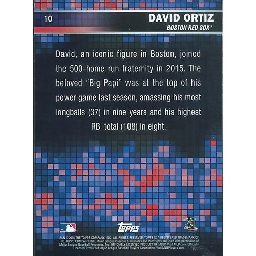 Lot #43 (5) 2016 Topps Walmart Marketside Ortiz Pollack McCutchen +2 See Pics