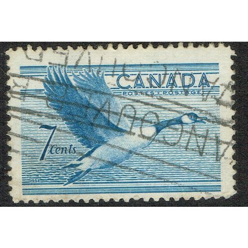 Canada 1952 Canada Goose 7c Blue SG443 GU