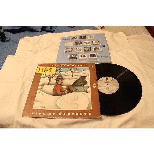 Andrew Hill Promo LP with Original Record Company Sleeve-LIVE AT MONTREUX STEREO