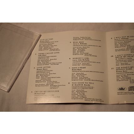 Bonnie Raitt 5" BMG Record Club CD Album-NICK OF TIME