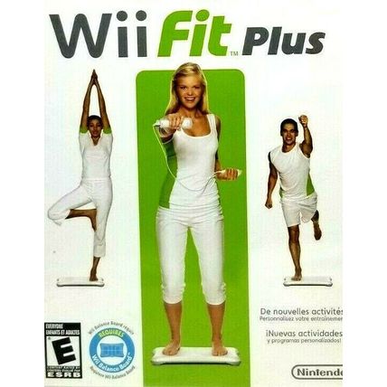 Wii Fit Plus (Nintendo Wii, 2009) Fitness Workout DVD Disc Only (M7)
