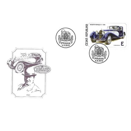 Mi 734/9 FDC: Vintage Cars: Drawings by Václav Zapadlík