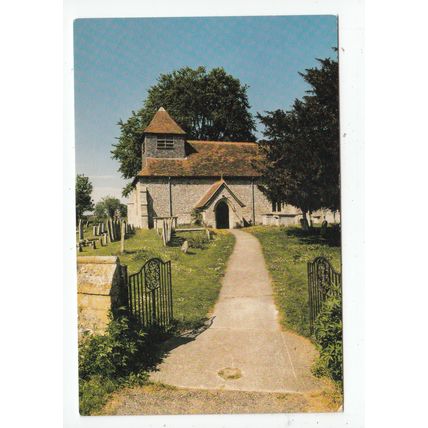 St Peter's Church Shipton Bellinger Postcard Hampshire Modern