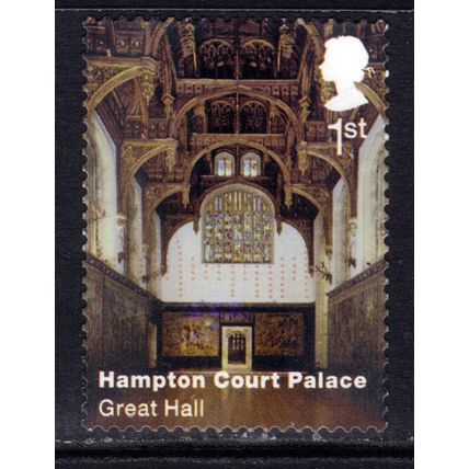 GB 2018 QE2 1st Hampton Court Palace Great Hall Self Adhes used SG 4116 ( T893 )