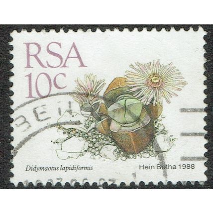 South Africa 1988 Succulents 10c Multicoloured SG658 FU