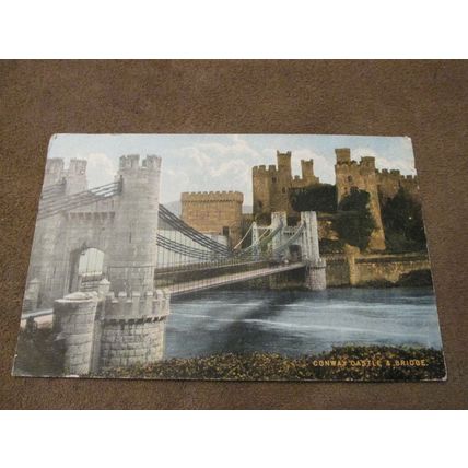 1906 fr National Series Postcard - Conway Castle - North Wales