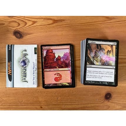 Magic the Gathering MTG CCG: Mirrodin Sacrificial Bam deck (A) 2003