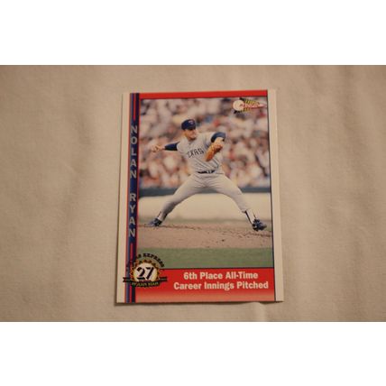 6th Place All-Time Career Innings 1993 Pacific NOLAN RYAN 27TH SEASON NO. 239
