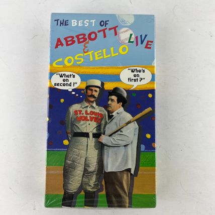 Abbott & Costello: Best of Live VHS Video Tape New Sealed