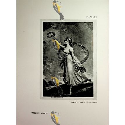 Love In Her Eyes Sits Playing & Mdlle Parisot, Book Illustration (Print), 1910