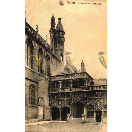 Bruges, Chapelle de Saint_Sang, Belgium, Thill Postcard