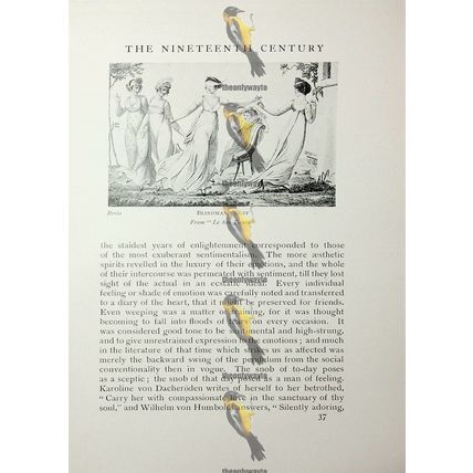Blind Mans Buff, Le Bon Genre, Front & Back, Fashion Book Illustration, 1909