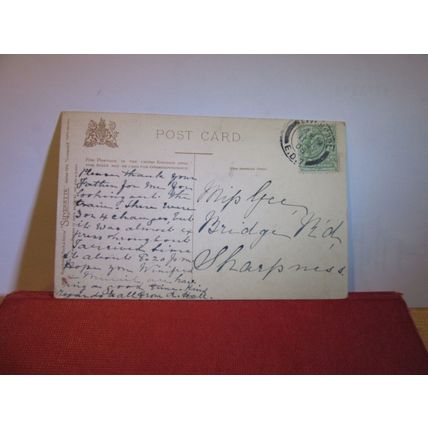 THE LANDING STAGE, LIVERPOOL used antique postcard by R. Tuck 1905 pm =