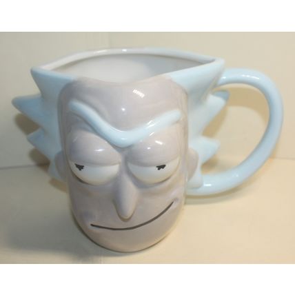Cartoon Network Adult Swim Rick & Morty 3D 20 Ounce Rick Mug