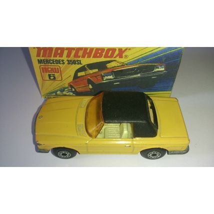 Matchbox - No6 Mercedes SL Convertible