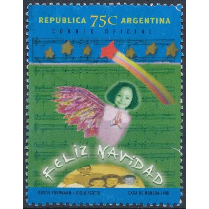 Christmas - Argentina 1998 - F H - MiNr 2451