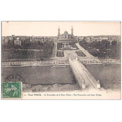 75 - Paris - Le Trocadéro et le pont d'Iéna