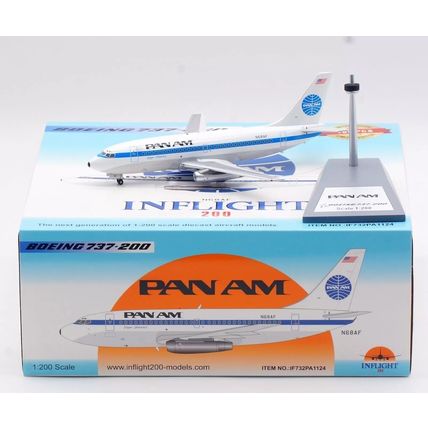 B737-222 PAN AMERICAN WORLD AIRWAYS N68AF IF200 IF732PA1124 1/200