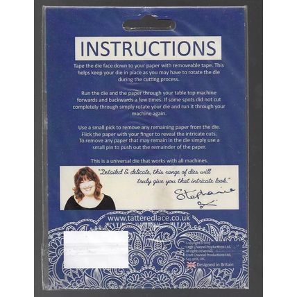 Tattered Lace. Leaves Die Set. Die Cutting Cardmaking Scrapbooking Crafts