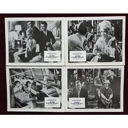 MY BLOOD RUNS COLD (1965) UK FOH / Lobby cards ***Troy Donahue***