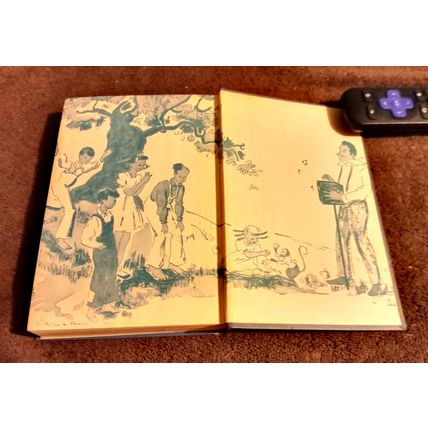 Old Book Five Little Peppers At School W/Dustjacket By Margaret Sidnney 1937