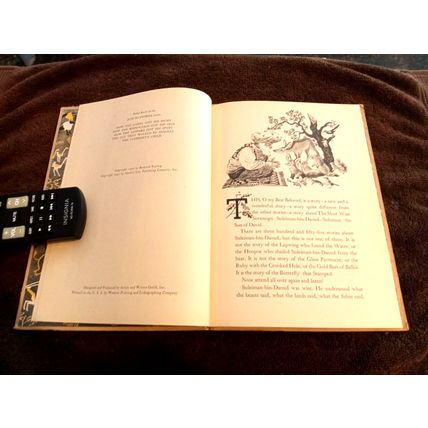 Children's Book Just So Stories Series The Butterfly That Stamped 1947
