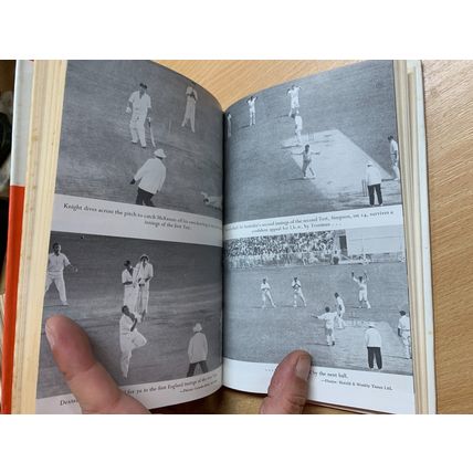 1965 "WITH THE M.C.C. IN AUSTRALIA 1962-63" CRICKET SPORTSMAN CLUB HB BOOK (P3)