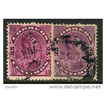 1893 Michel 44 - fine used (o) - 2 colours