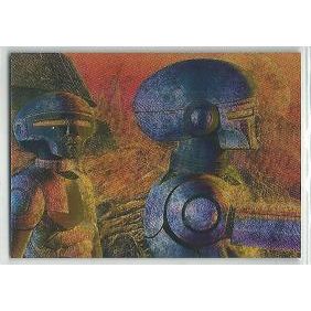 BOB EGGLETON ' METALLIC STORM ' card # M4 ASIMOU CHRONICLES Vol. 4 ( 1995)