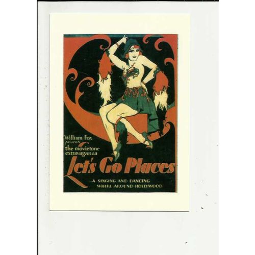LET'S GO PLACES Poster Art Postcard (90)