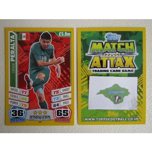 Match Attax 2014 Brasil World Cup Football Cards132-139 G Variants (EB2)