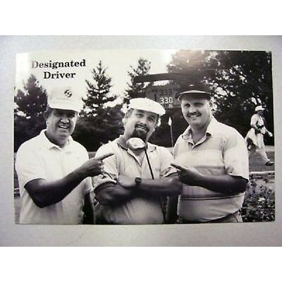 Hillbilly Designated Driver Postcard