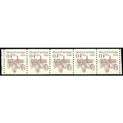 2451 4c Steam Carriage Fine MNH Dry Gum PNC 1/5 P0785