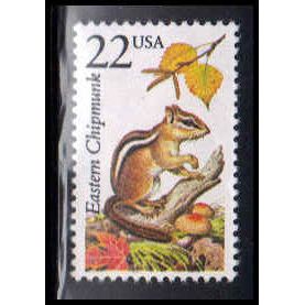 2297 22c Eastern Chipmunk Fine MNH V3159