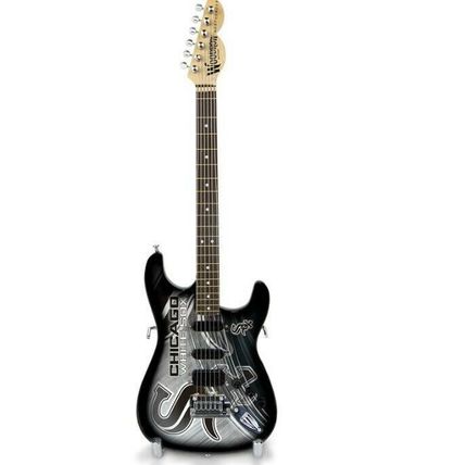 CHICAGO WHITE SOX 1:4 Scale Replica Woodrow NorthEnder Guitar ~Licensed~