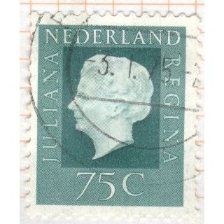 Netherlands 1972 - 75c green - Queen Juliana - used