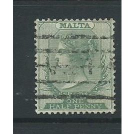 malta stamps definitive sg20 used sg 20 interesting pmk