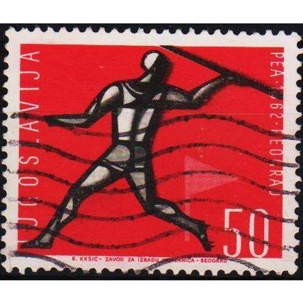 Yugoslavia 1962 50d S.G.1059 Used