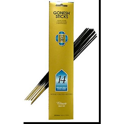 14, Mystic Forest, Gonesh Stick Incense, 40 Sticks (Two Packs)