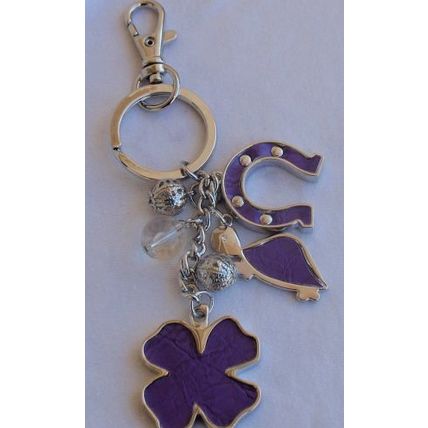 Keyholder charms purple Carpisa