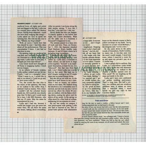 (8506) Charlton Heston - 1996 Article