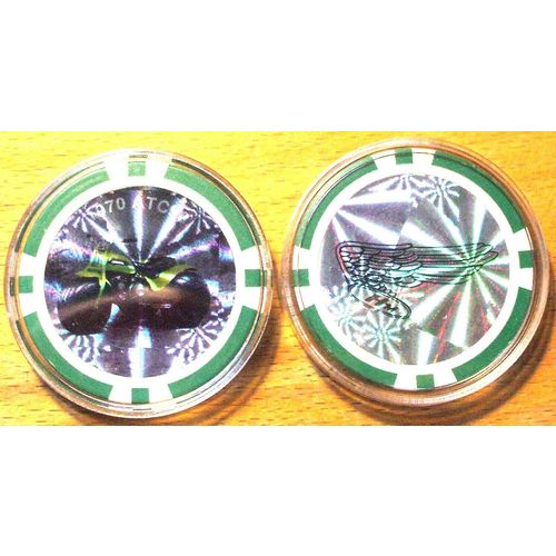 Honda Motorcycles 1970 ATC90 Poker Chip Golf Ball Marker - Hologram Type