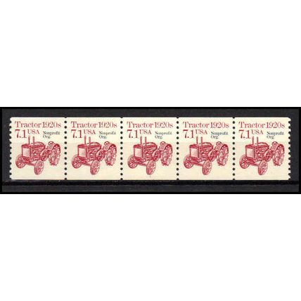 2127a 7.1c Tractor Very Fine MNH Dry Gum PNC 1/5 X0817