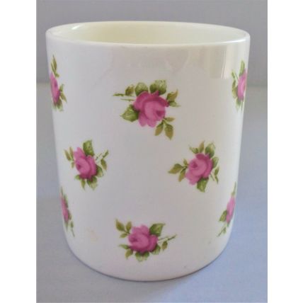 Tams Vintage Chintz Style Pink Flower Fine Bone China Mug